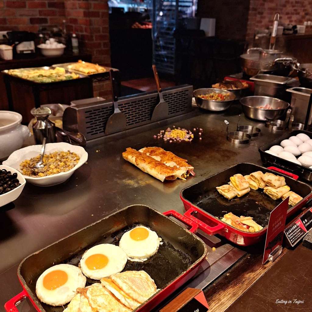 Silks Place Tainan Robins breakfast eggs